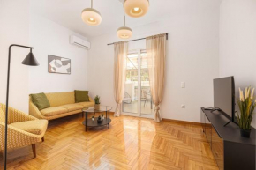 Bright & Contemporary Home with Balcony in Vibrant Piraeus